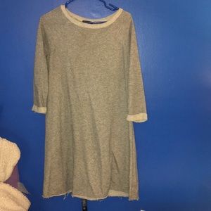 Oversized smock dress